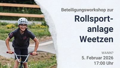 Rollsportanlage Weetzen Rollsportanlage Weetzen © Stadt Ronnenberg